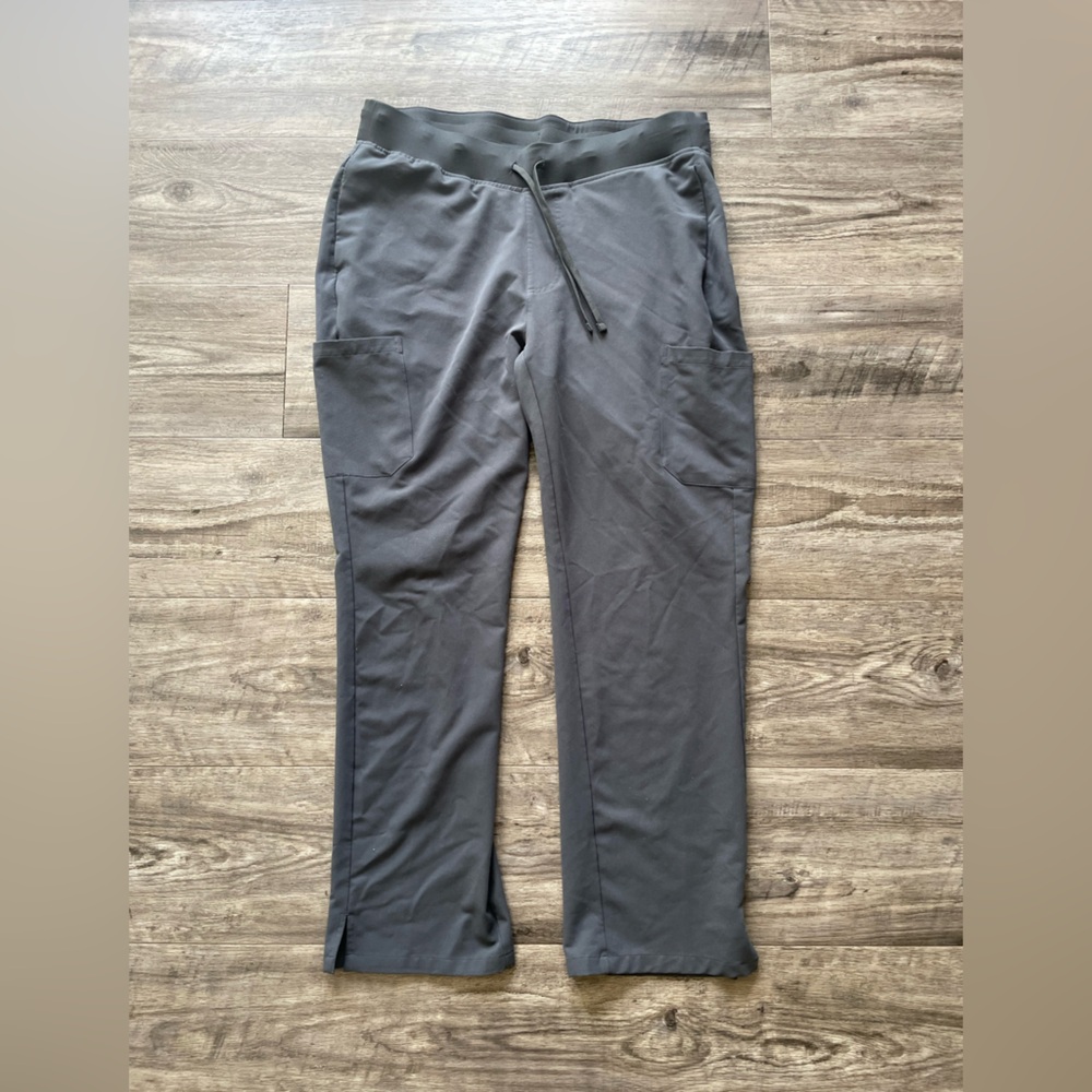 Women’s Dark Gray Jogger Scrub Pants